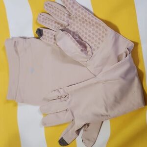 Tan Culebra Uv Long Gloves